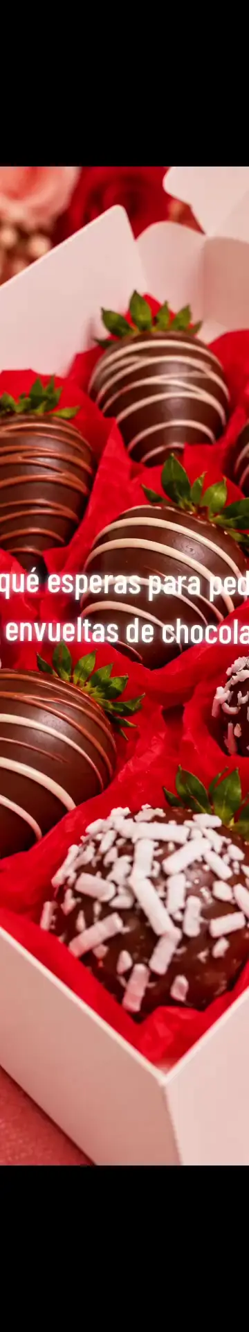 🍓🍫✨ ¡Las fresitas más coquetas y deliciosas ya están aquí! 😍💕 🤤 Cho…